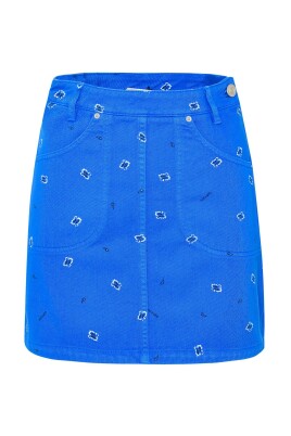 blue-cotton-mini-skirt