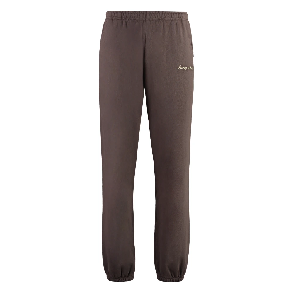 Sporty & Rich Trousers Brown Heren