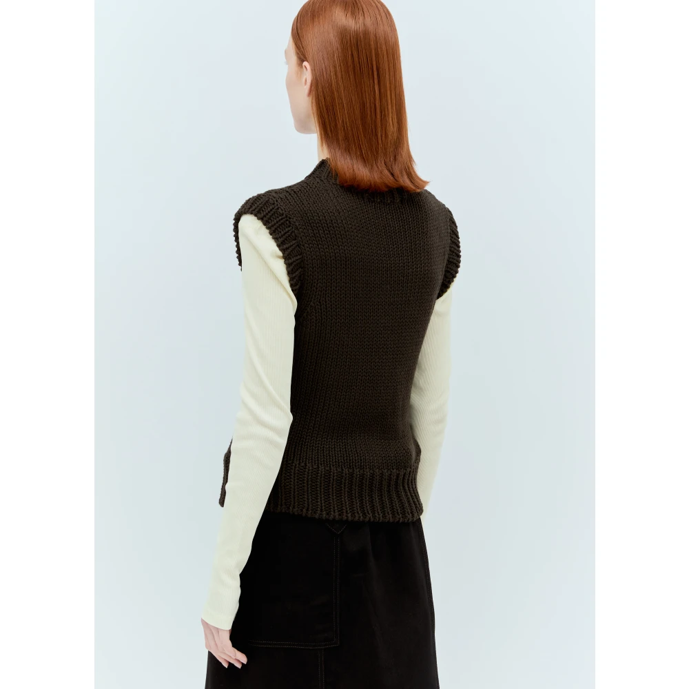 Lemaire Knitwear Brown Dames