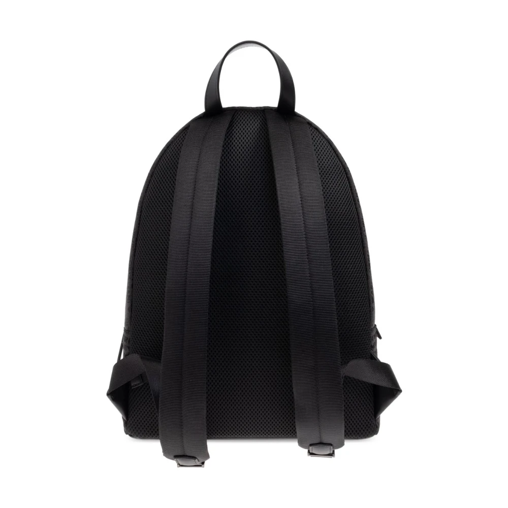 Emporio Armani Stijlvolle zwarte tassen met verstelbare bandjes Black Heren