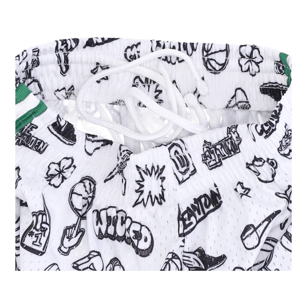 Mitchell & Ness NBA Doodle Swingman Basketball Shorts Multicolor Heren