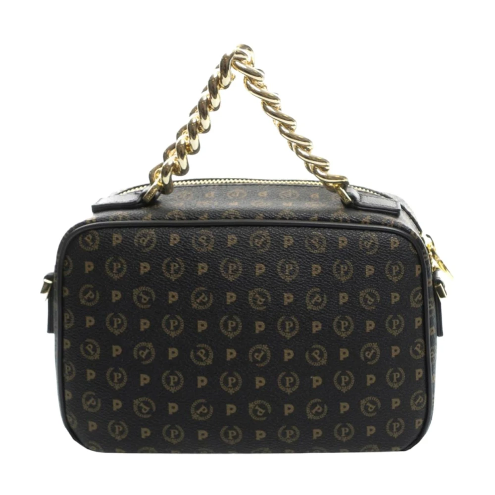 Pollini Heritage Schoudertas voor Vrouwen Black Dames