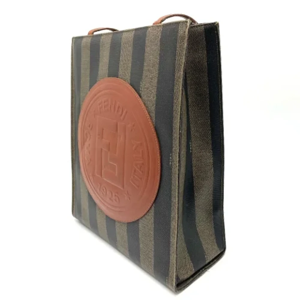 Fendi Vintage Pre-owned Fabric fendi-bags Brown Dames