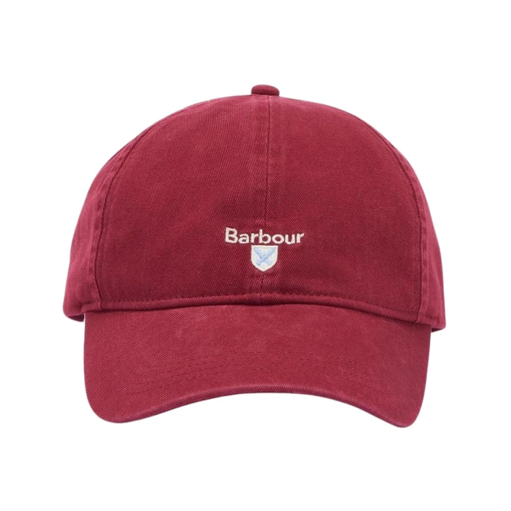 Barbour Unisex Red Hats & Caps, One Size, Sports Cap - Reversible