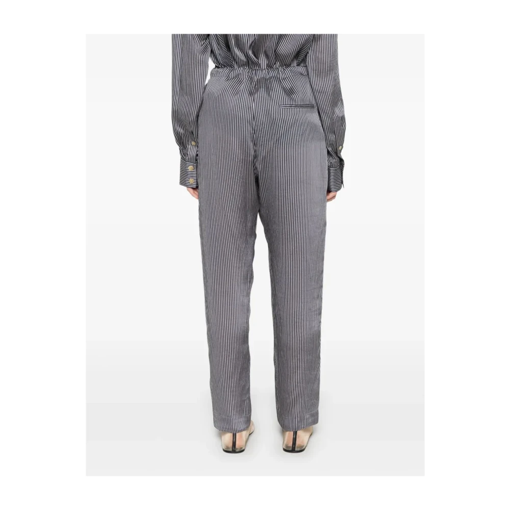 Khaite Trenton Broek Blue Dames