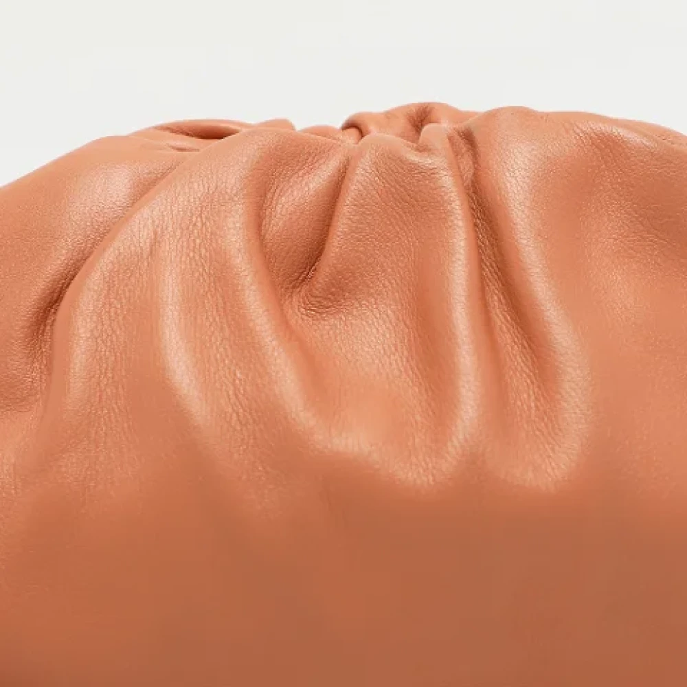 Bottega Veneta Vintage Pre-owned Leather pouches Brown Dames