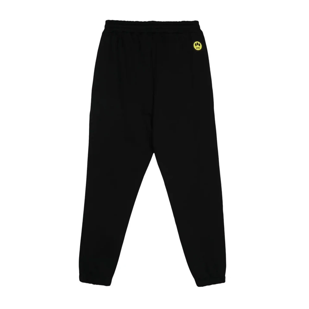 Barrow Sportieve Logo Joggingbroek Black Heren