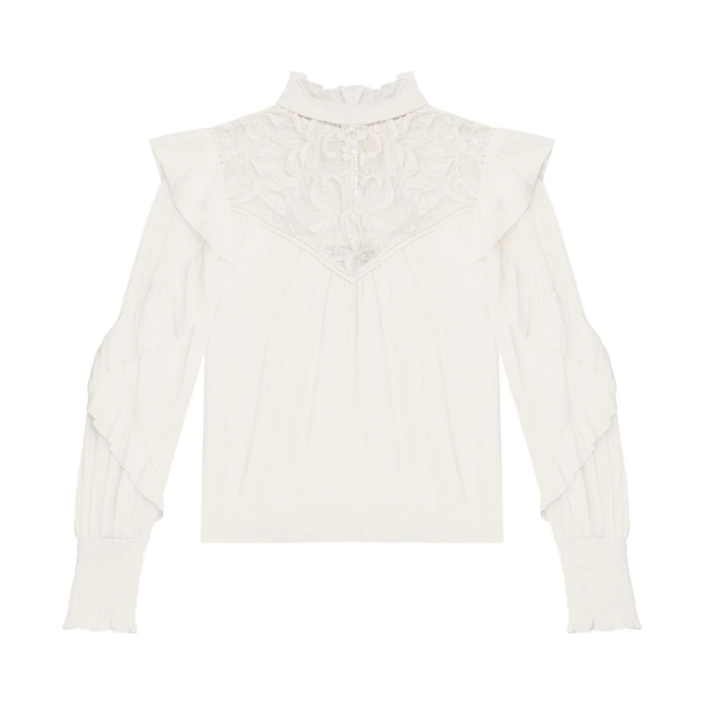 Isabel marant Chique Nude & Neutrals Shirt White Dames