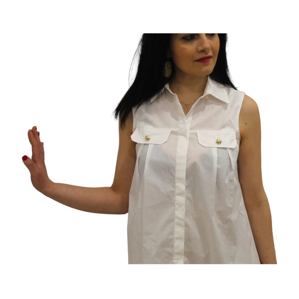Gaudi Shirt Dresses White Dames