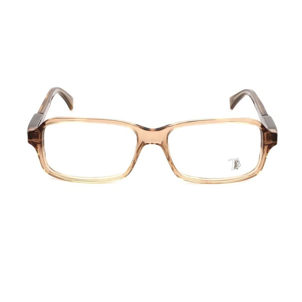 TOD'S Bruine Acetaatframes met wijzerplaat Brown Dames