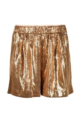 Guld Shorts för Kvinnor