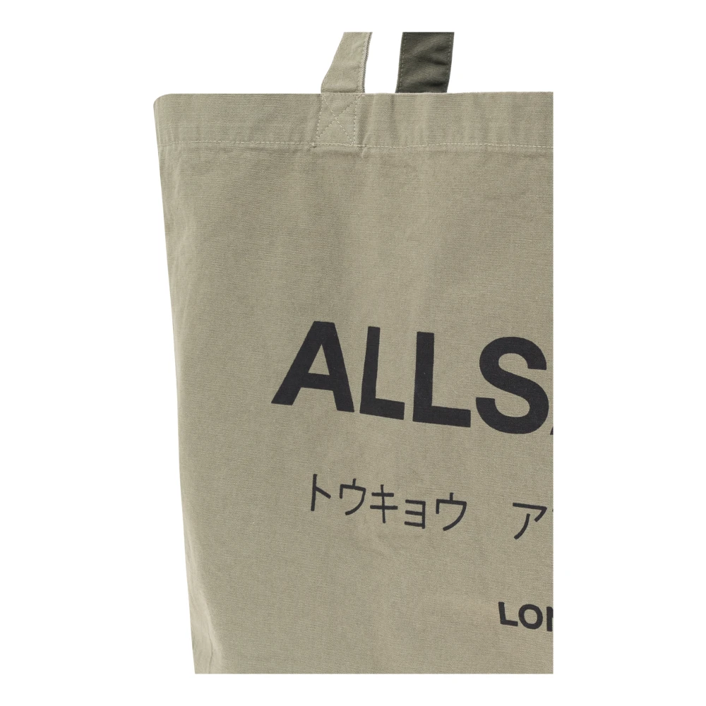 AllSaints Underground Shopper Bag Green Heren