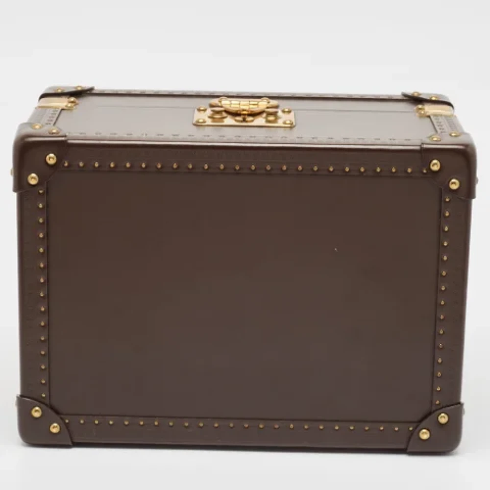 Louis Vuitton Vintage Pre-owned Leather clutches Brown Heren