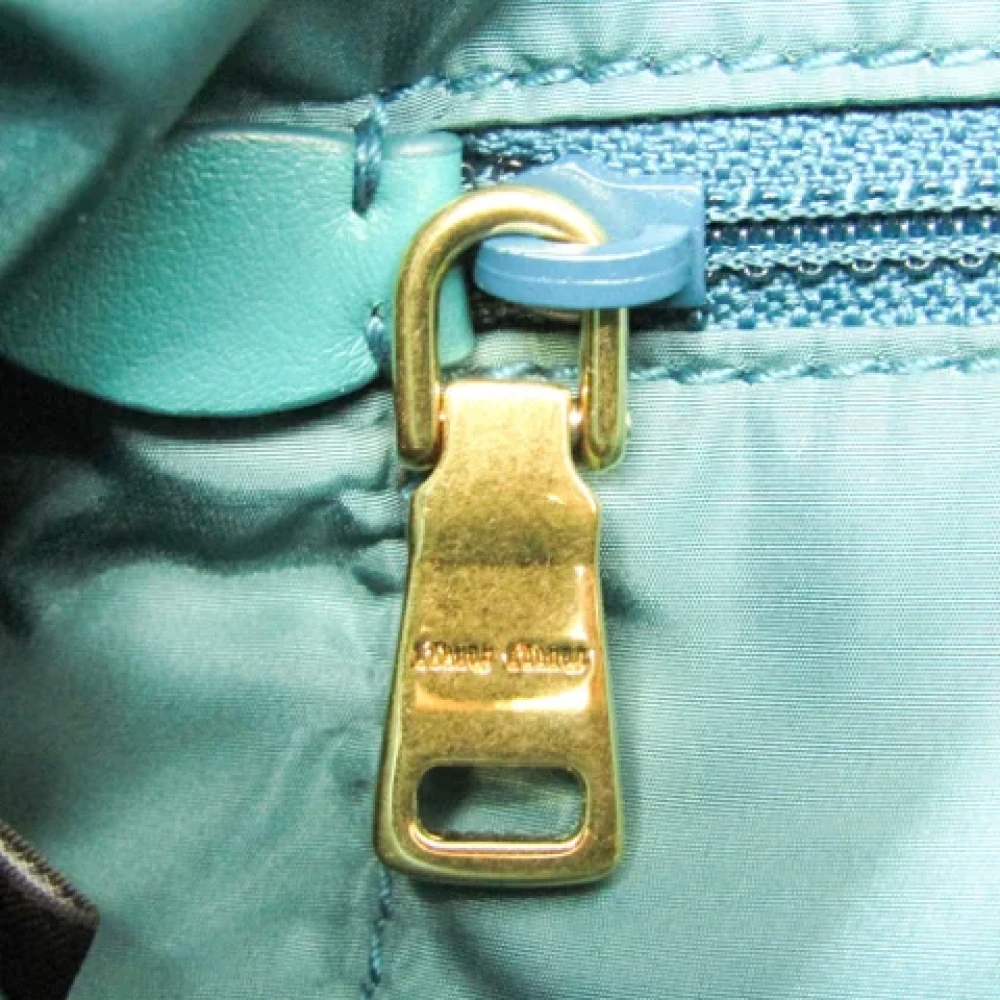 Miu Pre-owned Leather shoulder-bags Green Dames