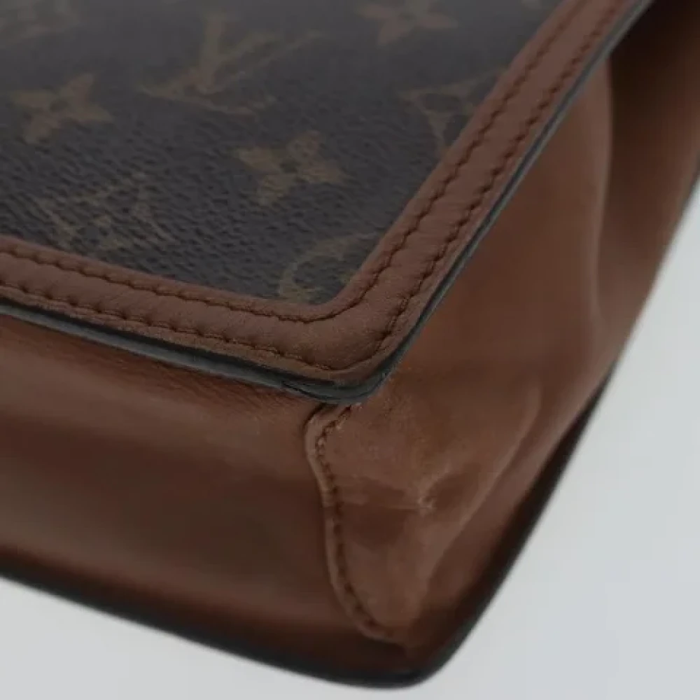 Louis Vuitton Vintage Pre-owned Canvas clutches Brown Dames