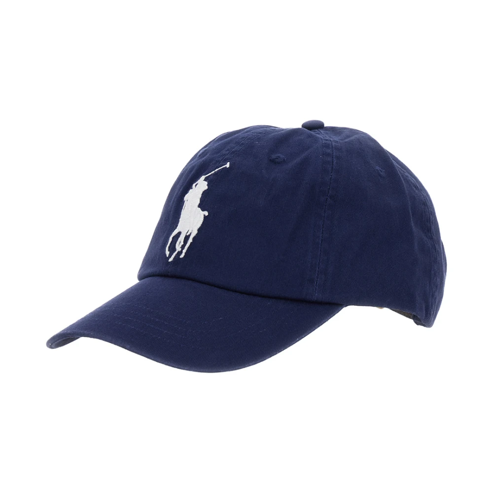 Polo Ralph Lauren Men's Blue Logo Grande Baseball Hats
