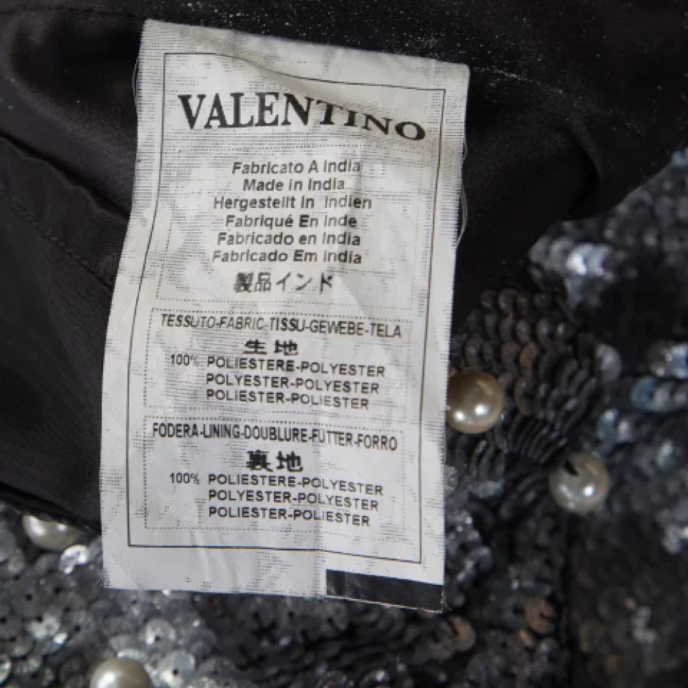 Valentino Vintage Pre-owned Fabric dresses Gray Dames