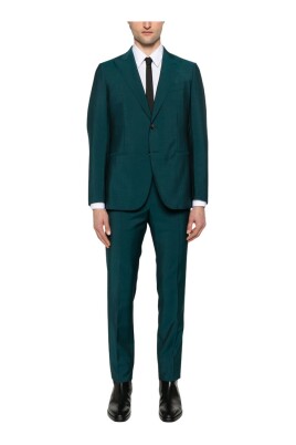 teal-green-buttoned-cuffs-rear-vents