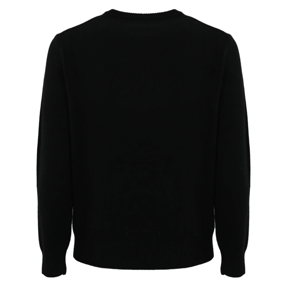 MC2 Saint Barth Zwarte Trui Maglione Black Heren
