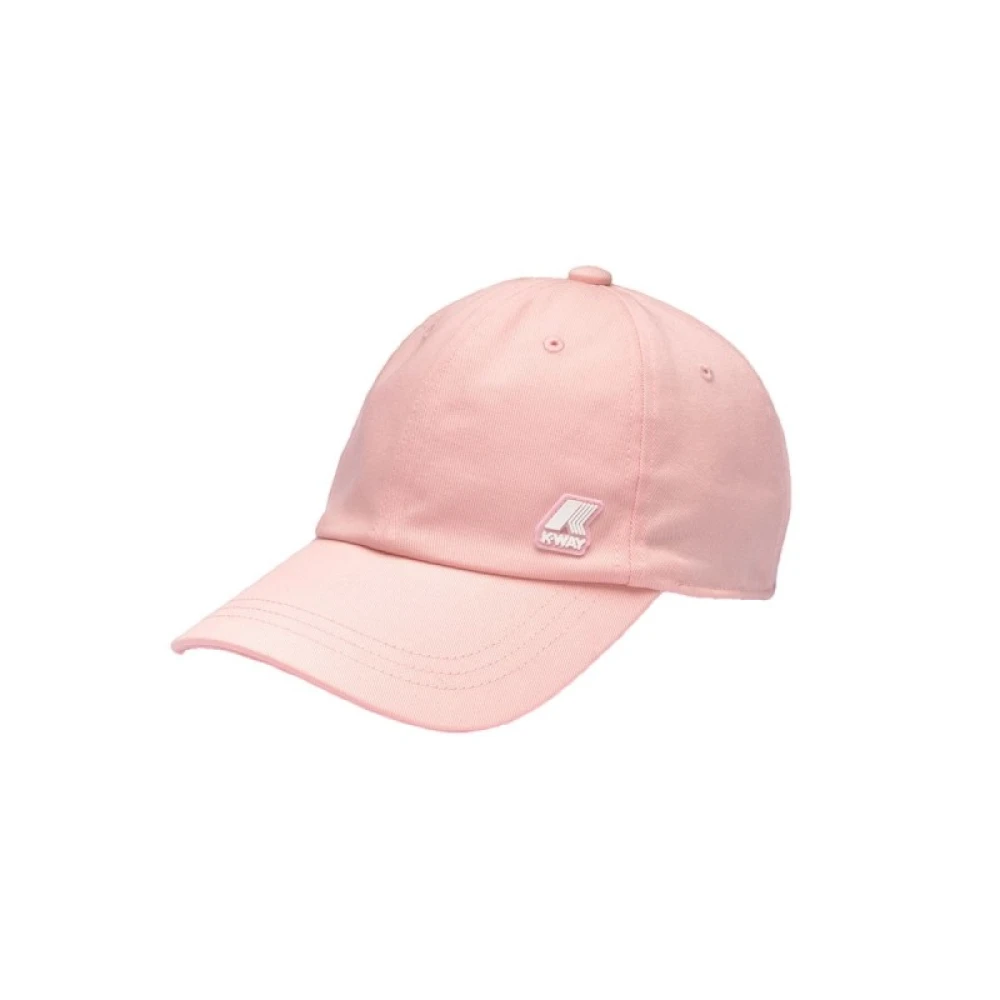 K-way Pink Powder Baseball Cap Lente-Zomer 2024 Collectie Pink Unisex