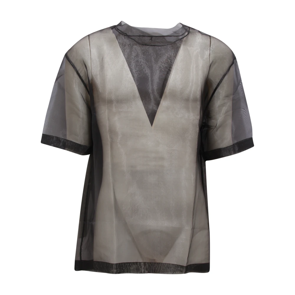 Patrizia Pepe Hombre Negro Camisetas, Talla: L