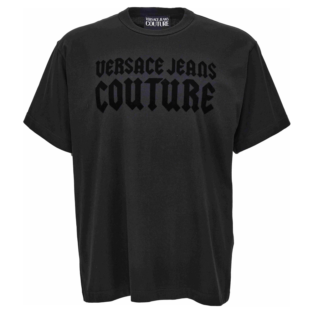 Versace Jeans Couture T-shirts en Polos Black Heren