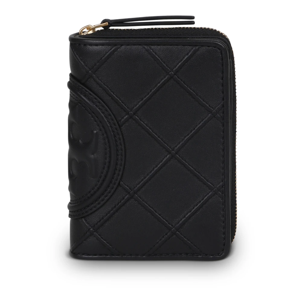 Tory Burch Fleming Soft bi-fold plånbok Black, Dam