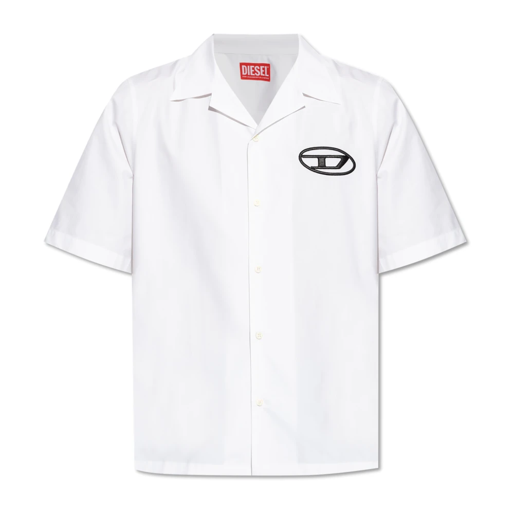 Diesel Shirt `S-Mac-C` White Heren