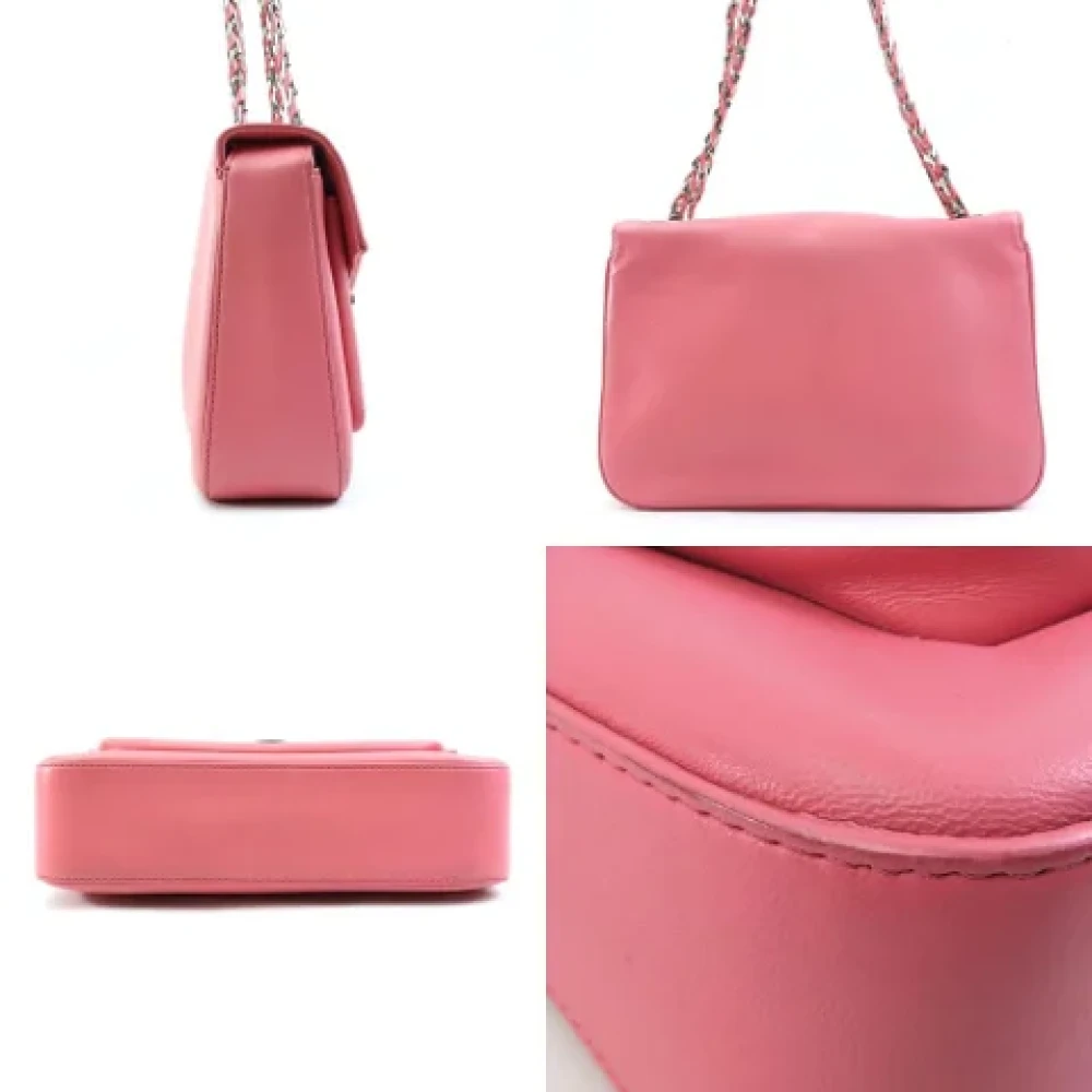 Fendi Vintage Pre-owned Leather fendi-bags Pink Dames