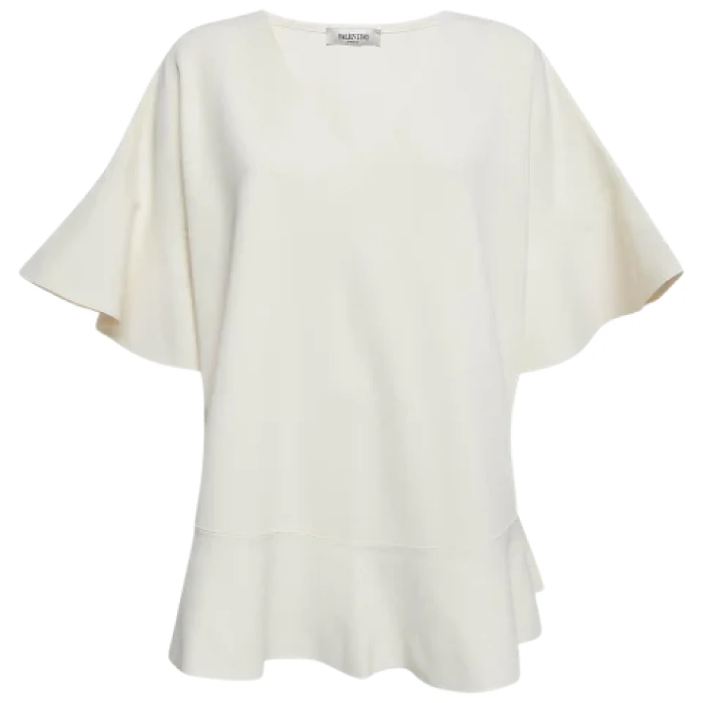 Valentino Vintage Pre-owned Knit tops White Dames