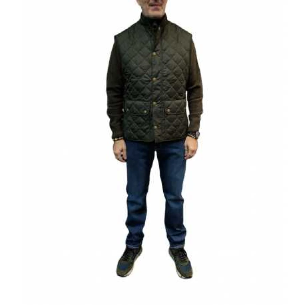 Barbour Gewatteerde Sage Gilet Loverdale Heren Green Heren