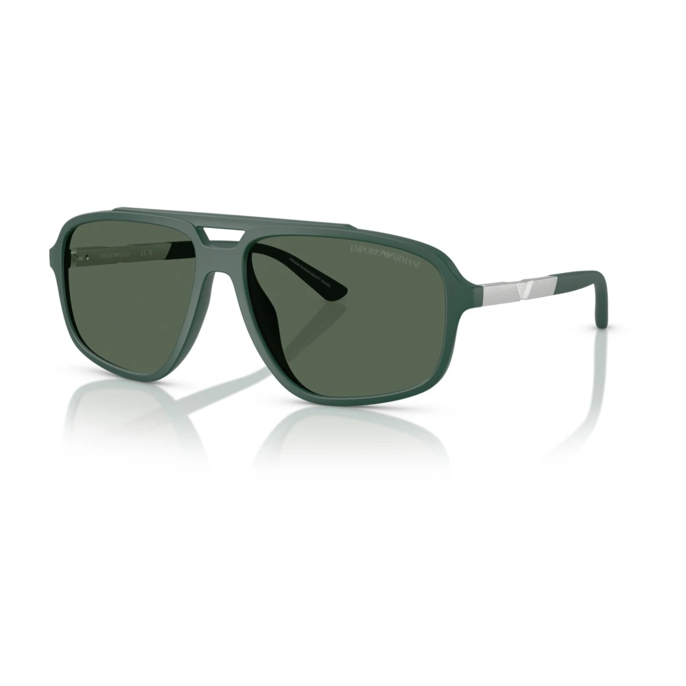 Emporio Armani Man Sunglass EA4236U - Frame color: Dark Green, Lens color: Dark Green - Image 3