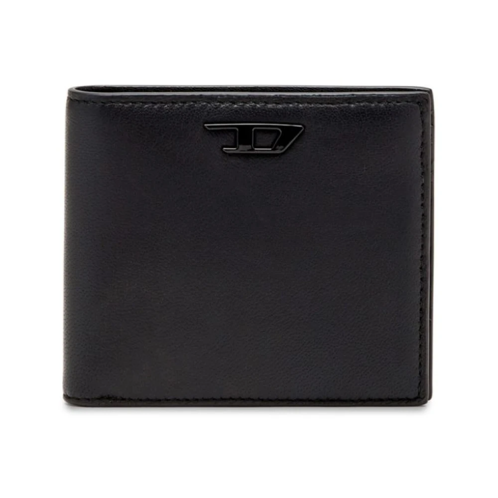 Diesel Zwarte Portemonnee Stijlvol Uniseks Accessoires Black Unisex