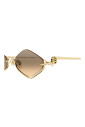 gold-sunglasses-with-original-accessories
