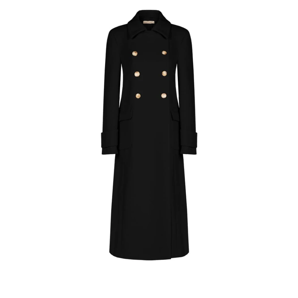 RINASCIMENTO Elegante Jas Collectie Herfst Winter Black Dames