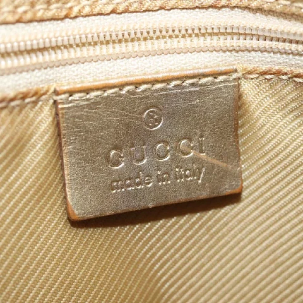 Gucci Vintage Pre-owned Canvas gucci-bags Blue Dames