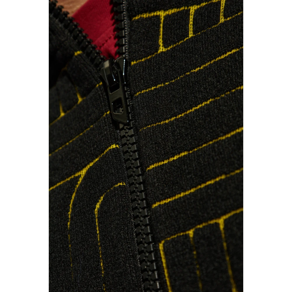 Diesel Cardigan K-Ralus Black Heren