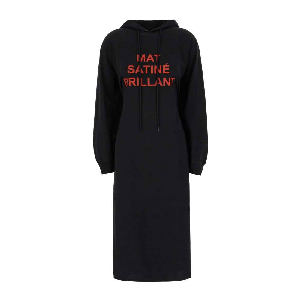 MM6 Maison Margiela Felpe Hoodie Black Dames