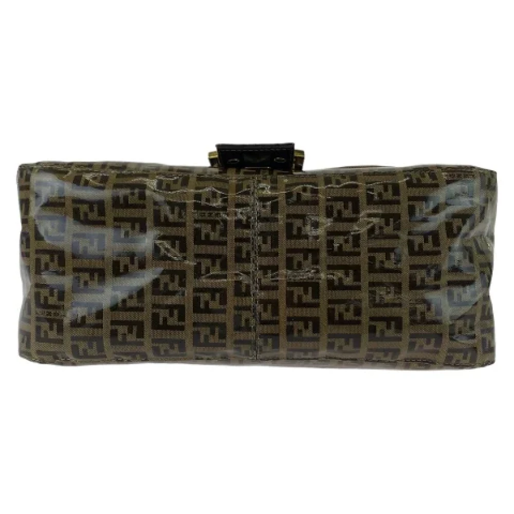 Fendi Vintage Pre-owned Canvas fendi-bags Brown Dames