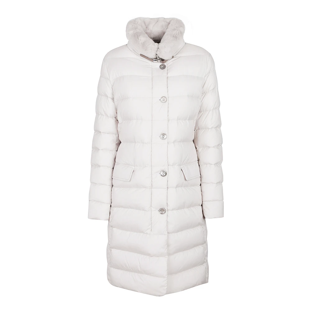 Moorer - Coats > Parkas - White - Moorer - Modalova