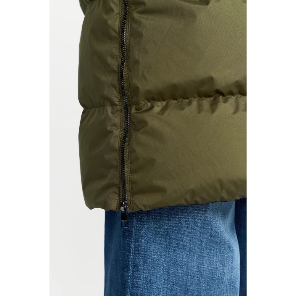 Rich & Royal Pufferjas Dons Wintermode Green Dames