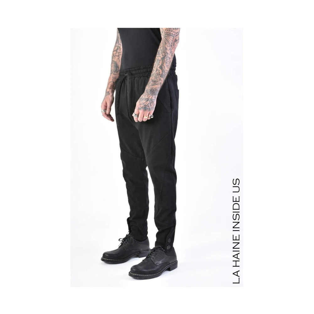 La Haine Inside Us Elegante Comfortabele Broek Black Heren