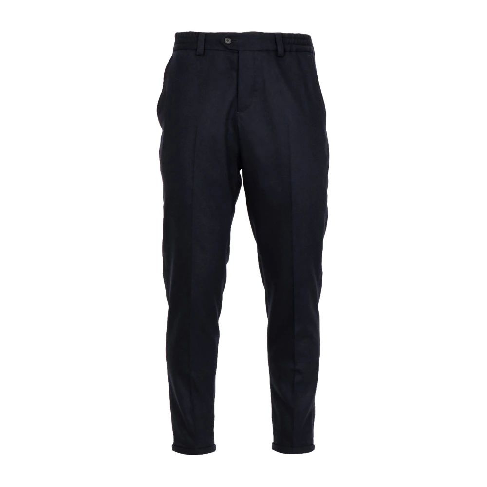 Pt Torino Mannelijk Blauw Broeken Heren, W36, Wol, Chinos