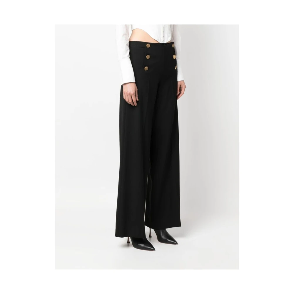 RED Valentino Wide Trousers Black Dames