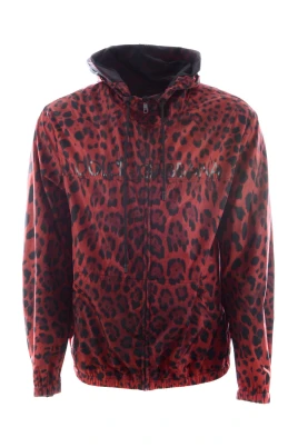 Animal Print Sport Hooded Jacket