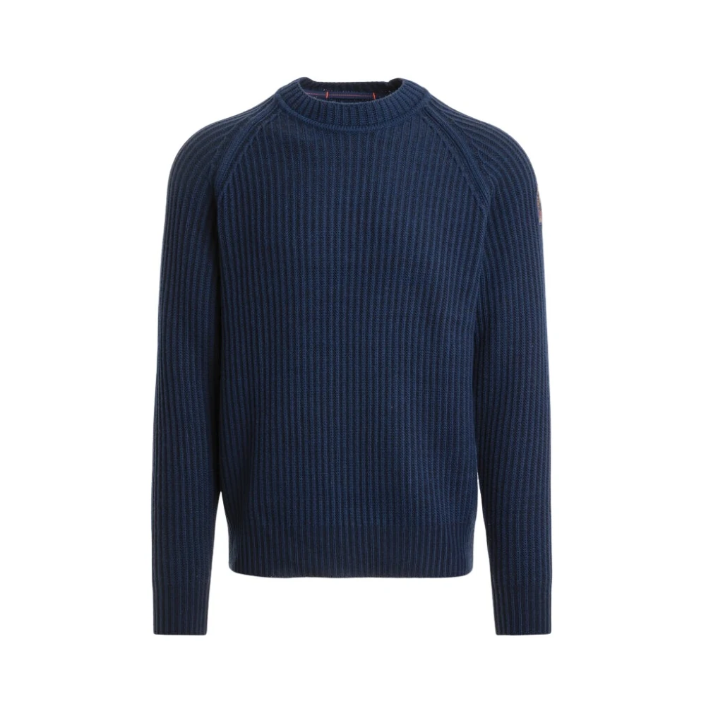 Parajumpers Men's Blue Rik - Crew Neck Sweater