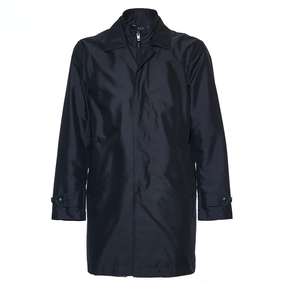Fay - Coats > Parkas - Blue - Fay - Modalova