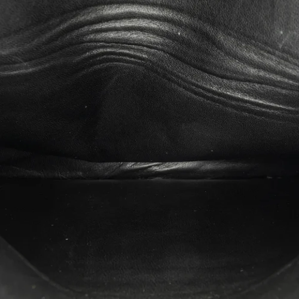 Chanel Vintage Pre-owned Leather chanel-bags Black Dames