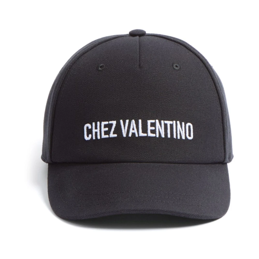 Valentino Garavani Zwarte Hoed voor Heren Accessoires Black Heren