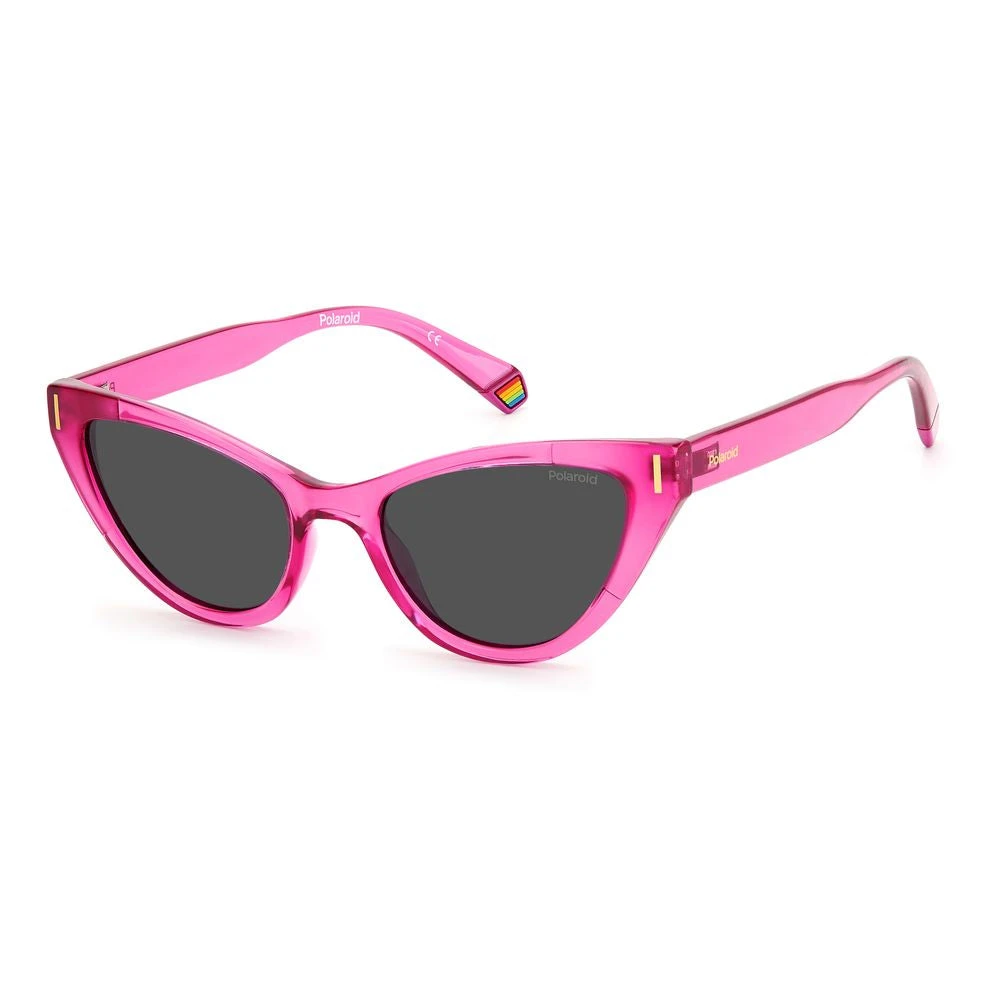 Polaroid Women's Pink Multicolor Plastic Sunglasses